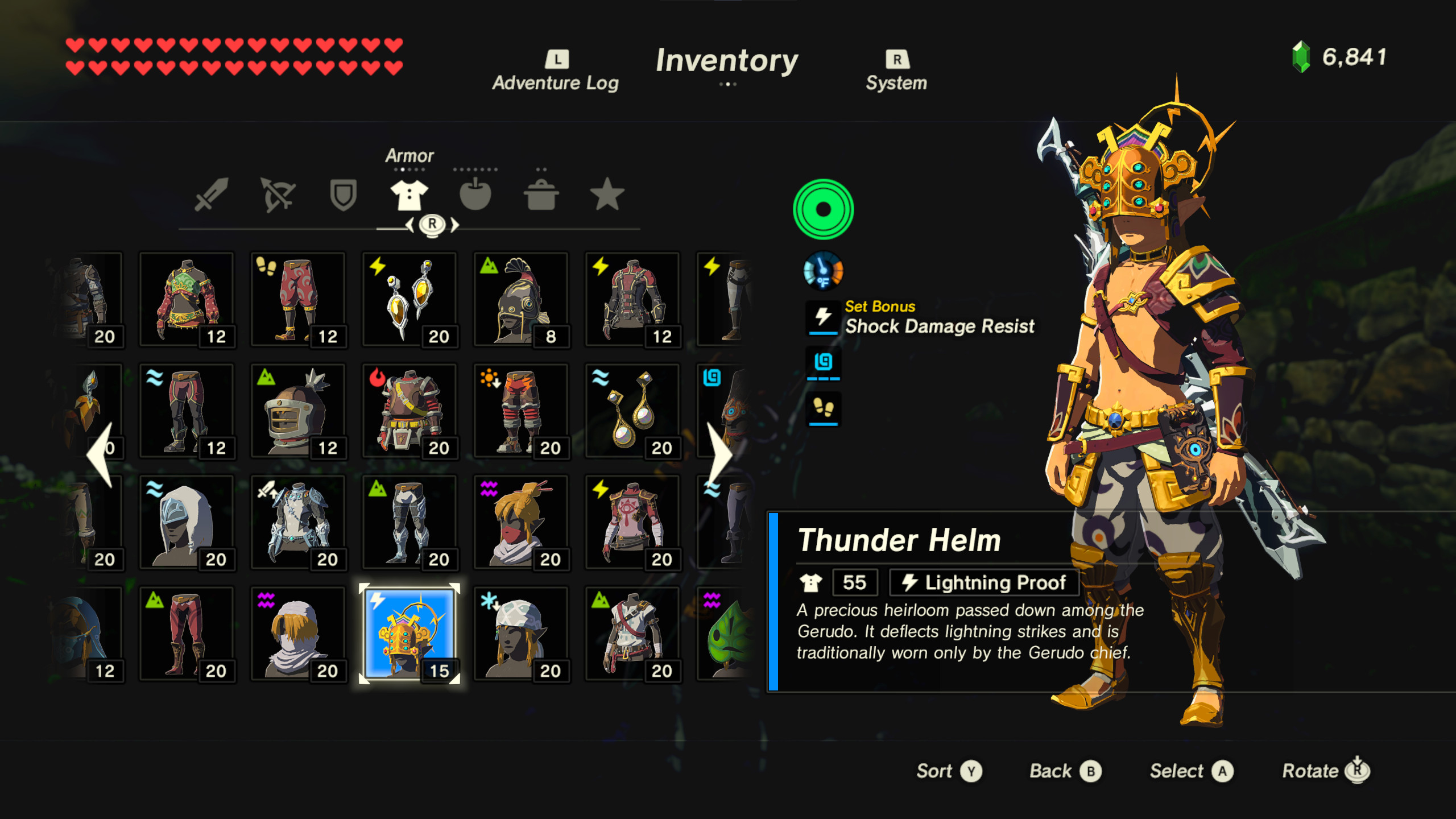 BMK's Armor Overhaul [The Legend of Zelda Breath of the Wild (WiiU