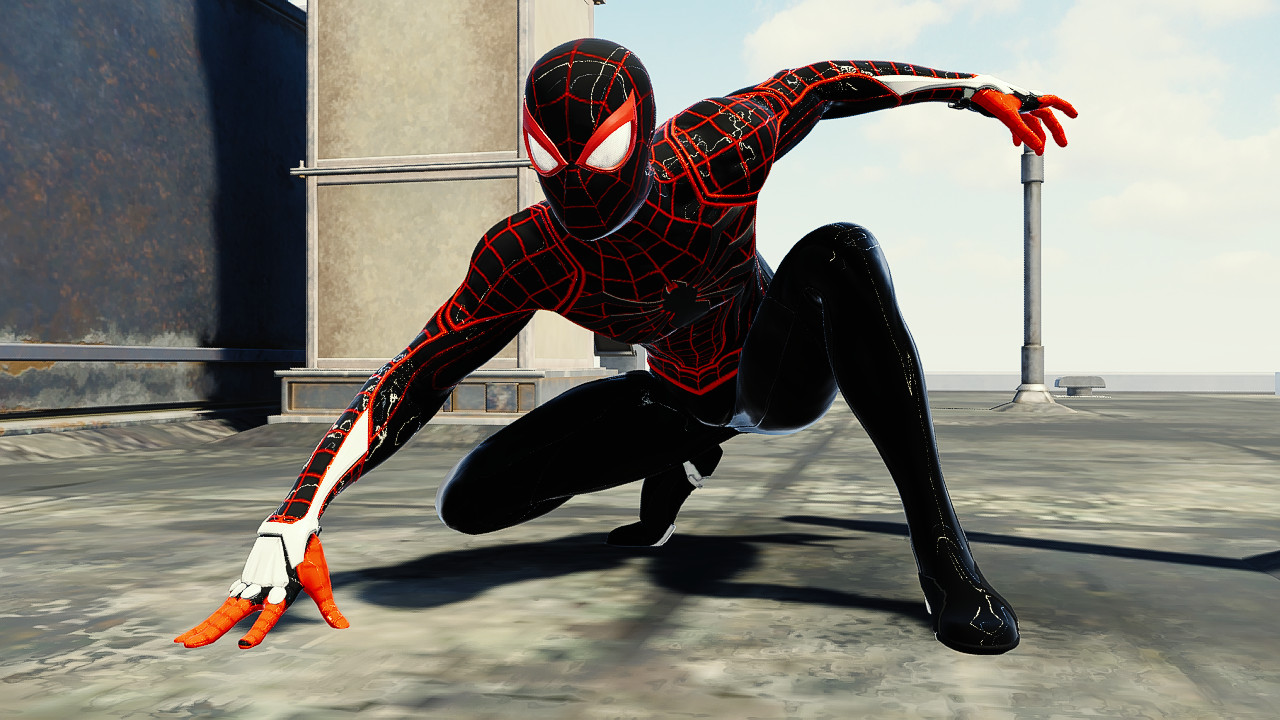 DMG's Miles Morales Advanced Suit [Marvel's Spider-Man: Remastered (PC ...