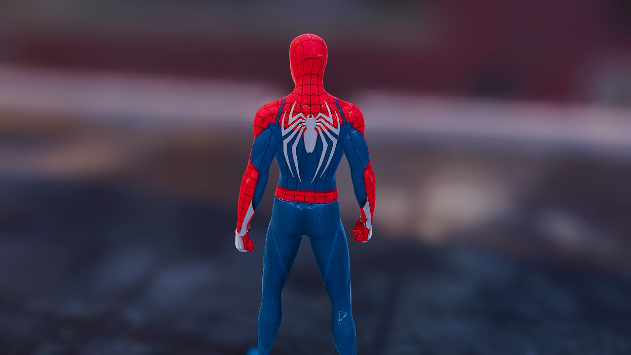 Working on the Advanced 2.0 suit as a mod for Spider-Man