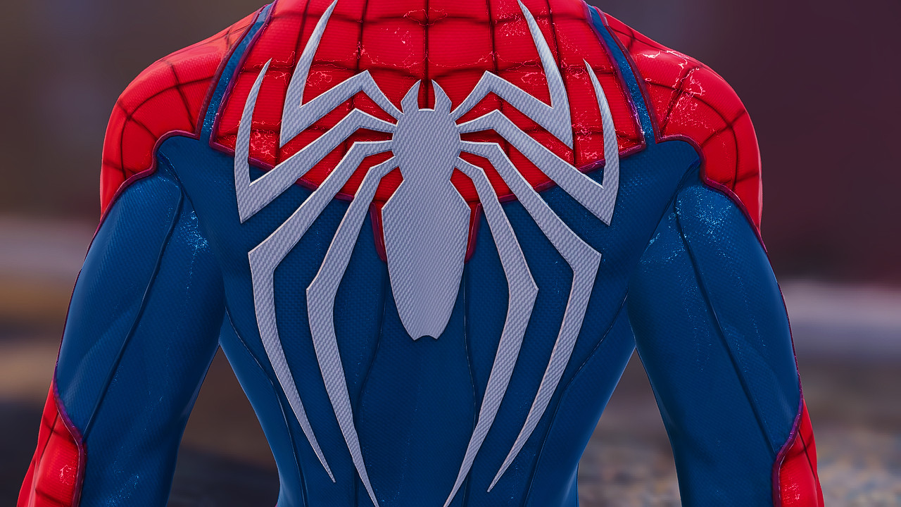 Working on the Advanced 2.0 suit as a mod for Spider-Man