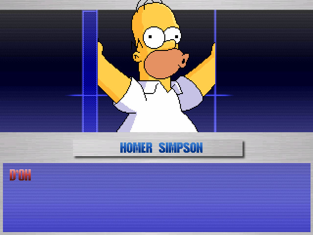 Homer Simpson Edit [M.U.G.E.N] [Mods]