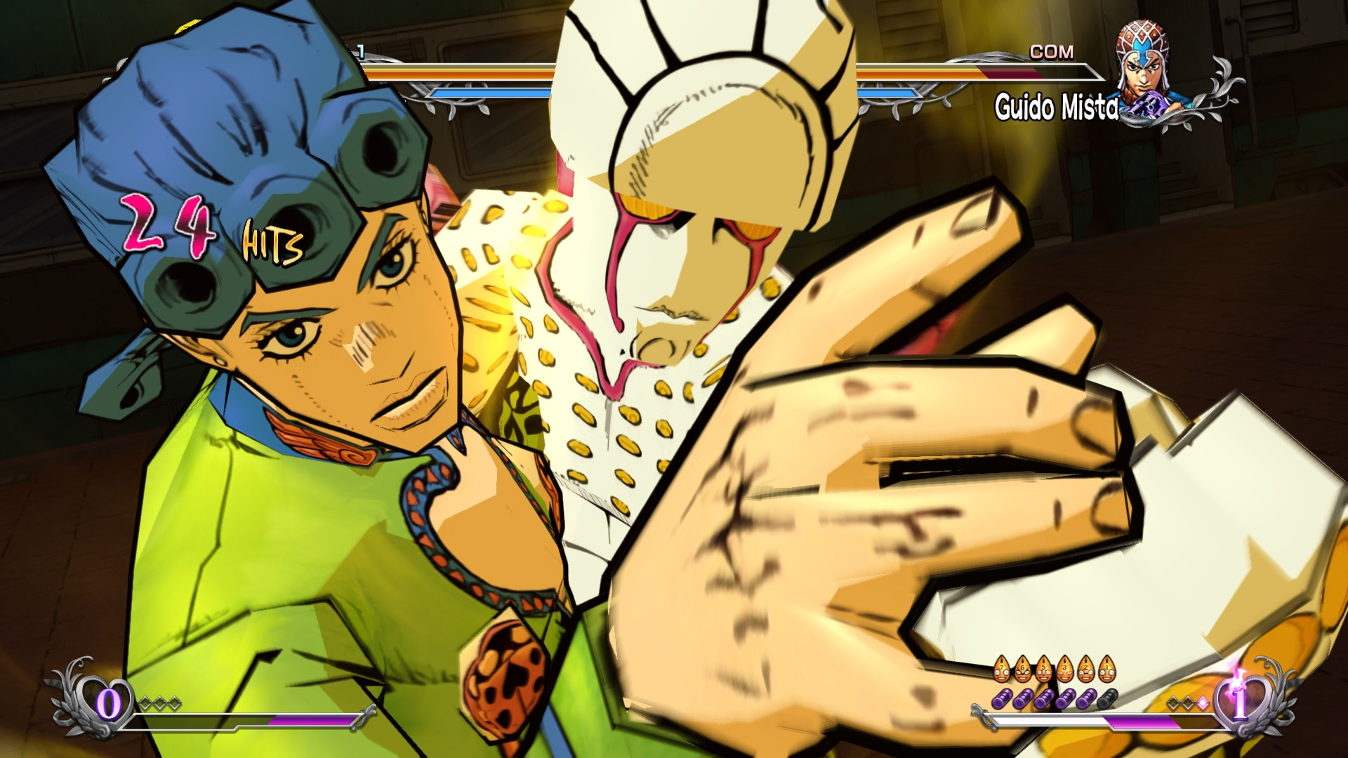 PS2 Giorno [JoJo's Bizarre Adventure: All-Star Battle R] [Mods]