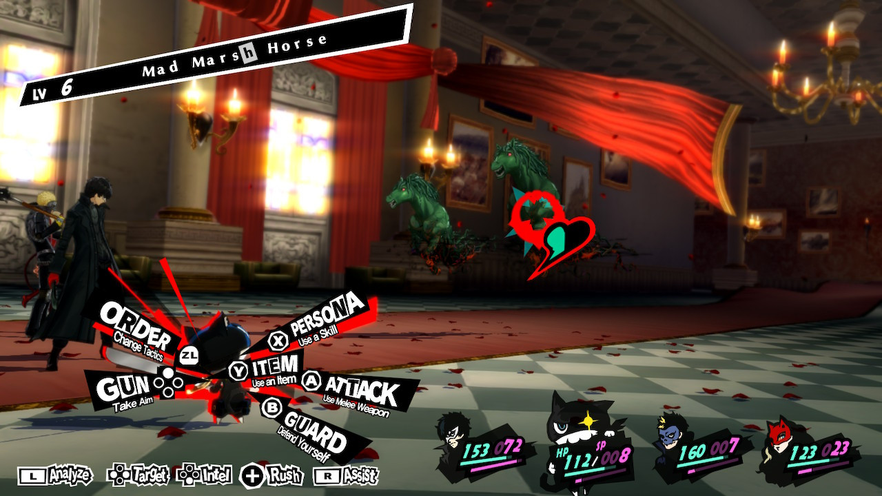 Epic Partypanel In Color Switch Version [Persona 5 Royal (Switch)] [Mods]