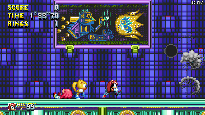 Mighty y Ray en, Sonic 3 A.I.R Mod