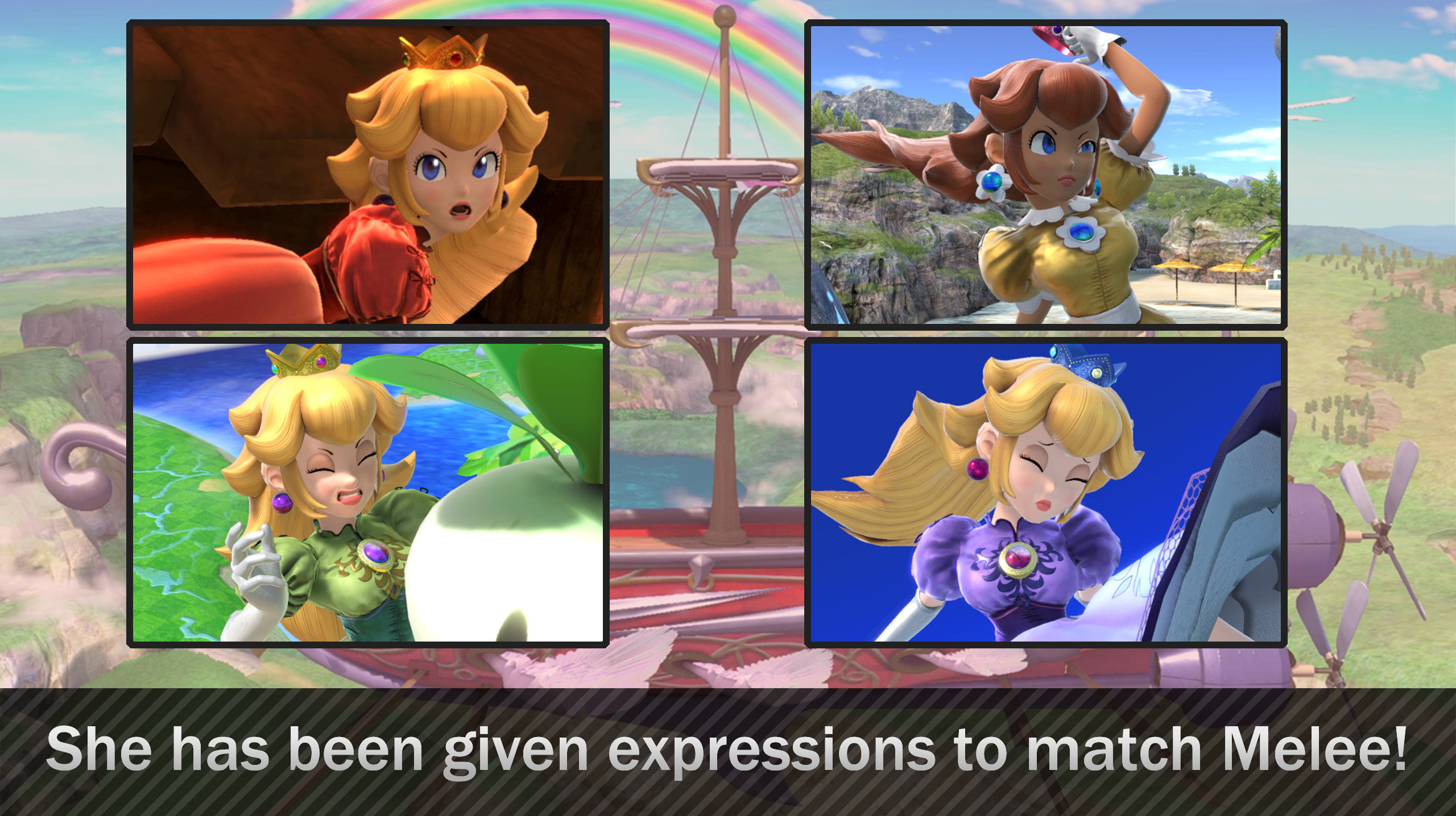 Melee Peach - Deluxe Mod for Super Smash Bros. Ultimate | SSBU Mods