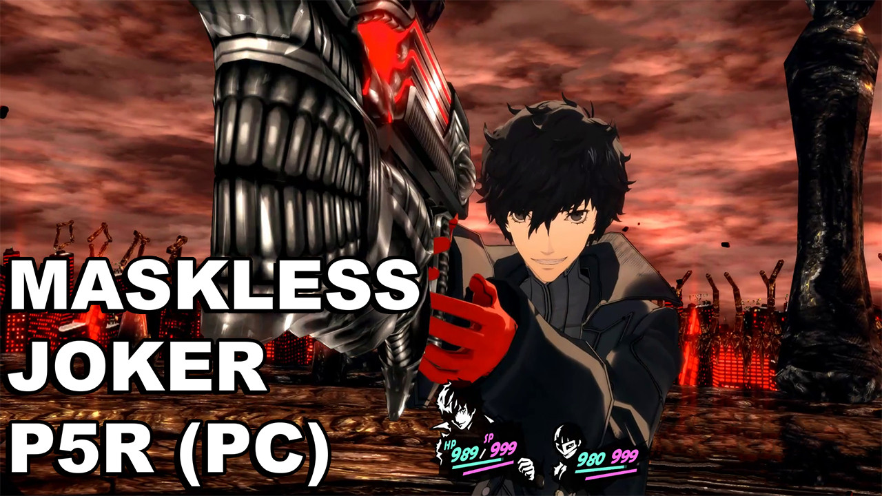 Maskless Joker [Persona 5 Royal (PC)] [Mods]