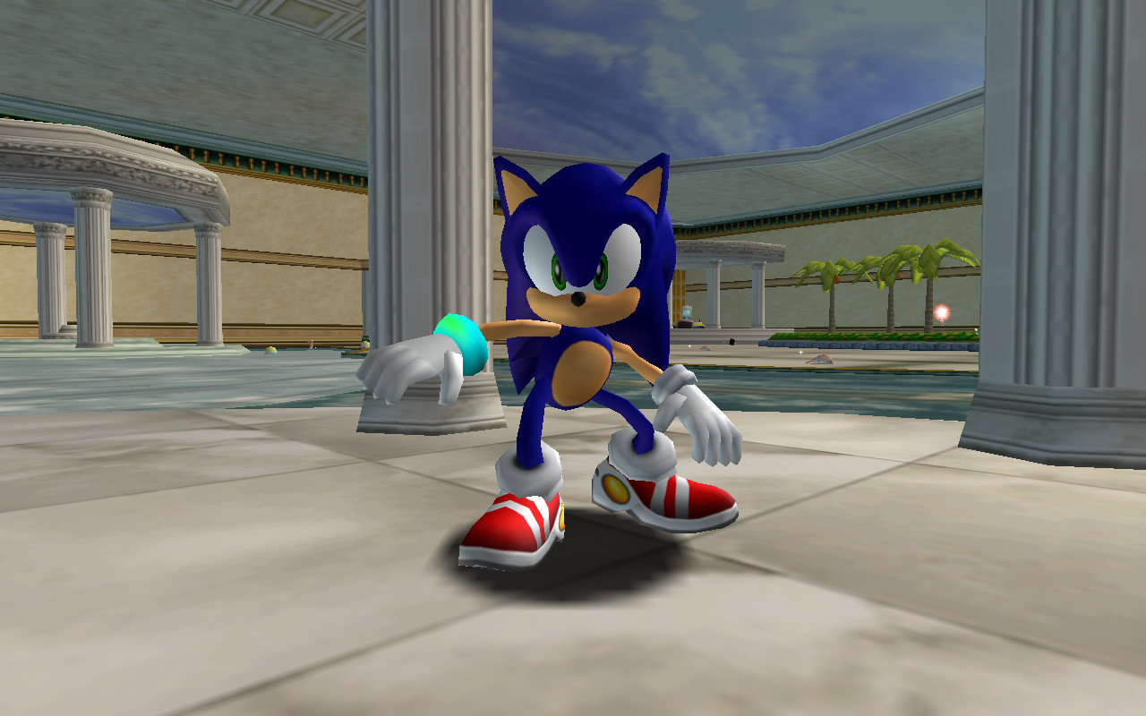 Speed Highway Poster Lightspeed Shoes [Sonic Adventure DX