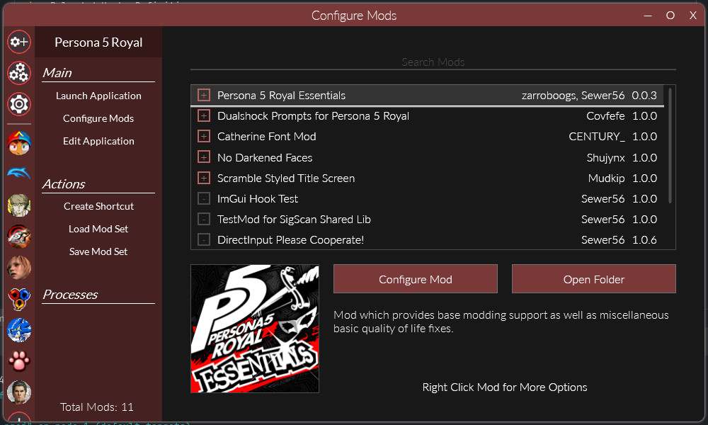 Persona 5 Royal (PC) Mod Support - Modding Docs