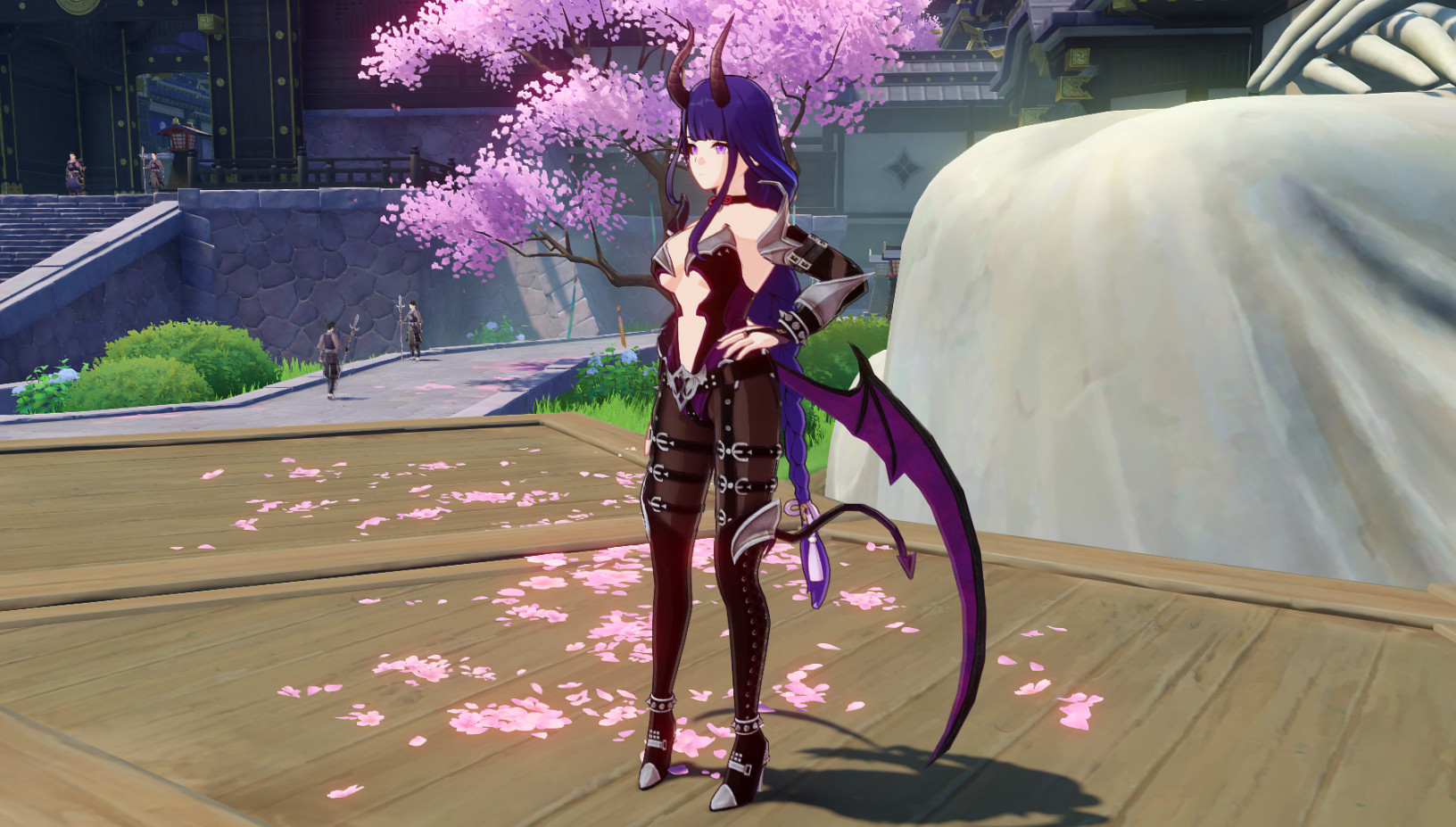 Raiden Shogun (Ei) Succubus Outfit [Genshin Impact] [Mods]