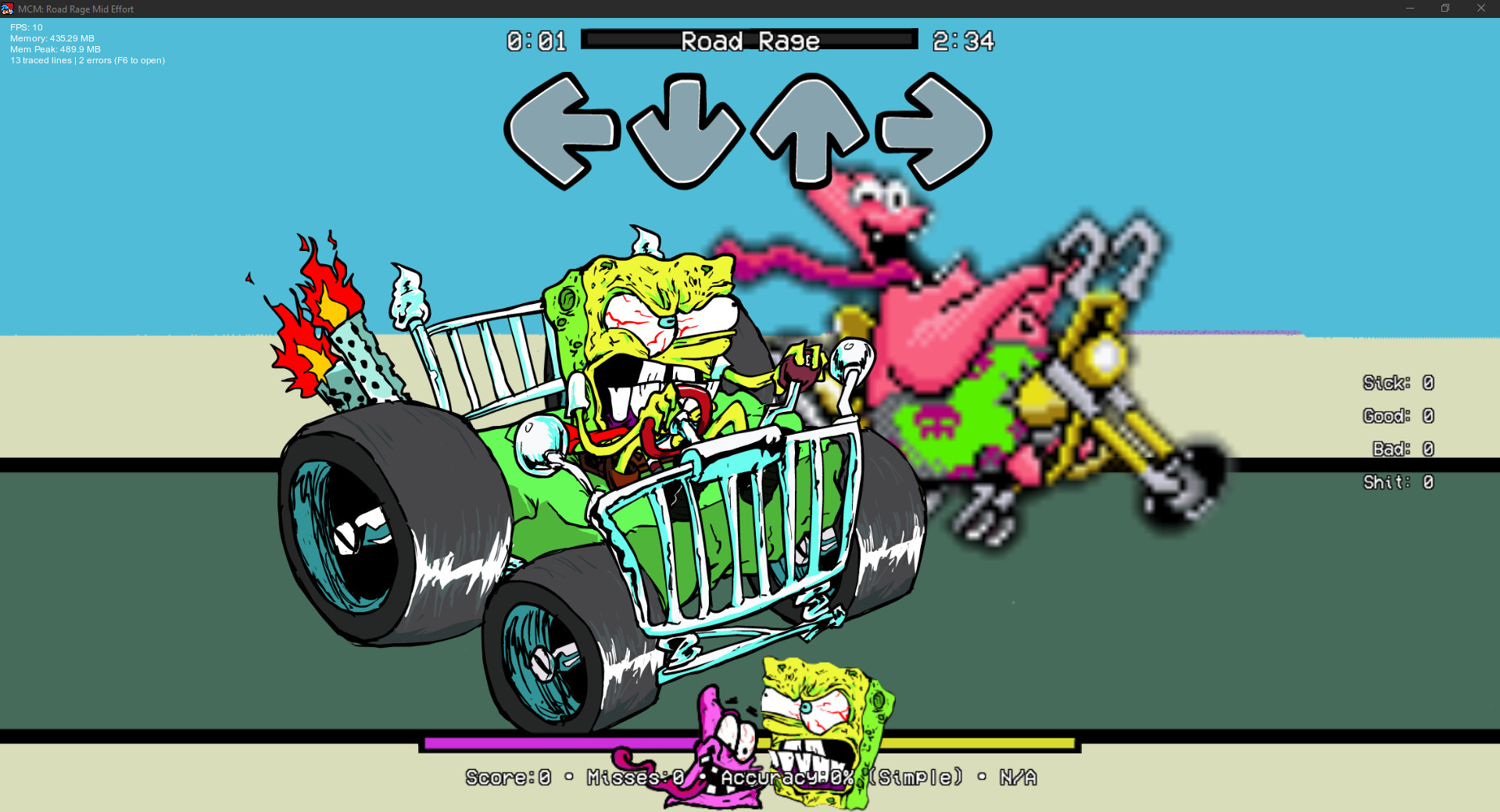 MCM: Road Rage Mid Effort Yoshi Engine Port