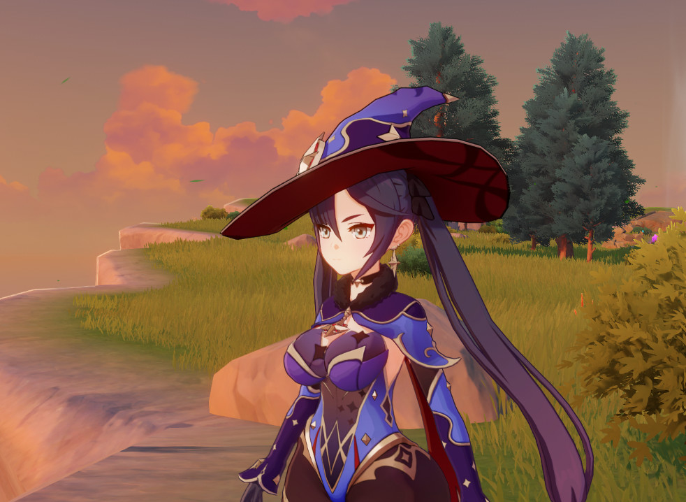 Mona Hourglass and Hair edit