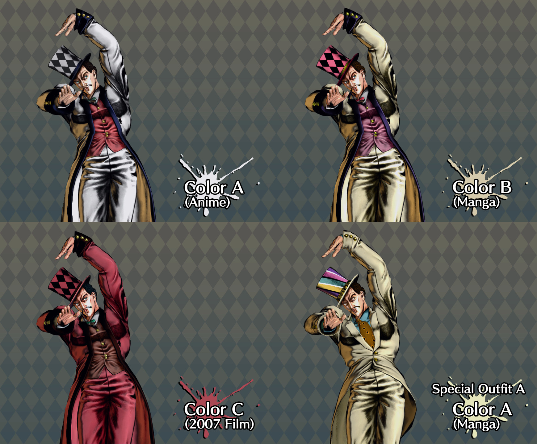 Colors Live - JoJo Poses by Auxuli