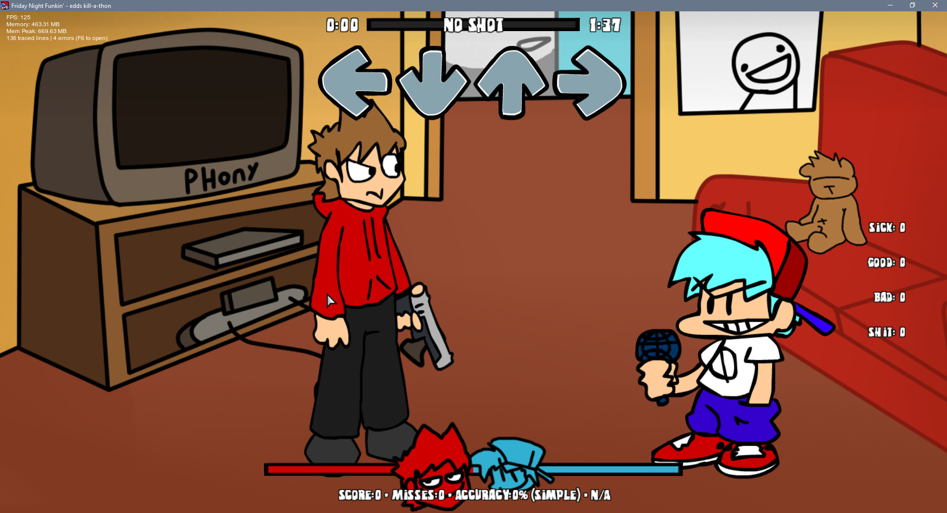 Friday Night Funkin' VS Eddsworld FULL WEEK + Cutscenes