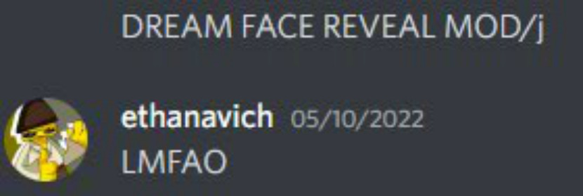 When a discord mod do a face reveal 