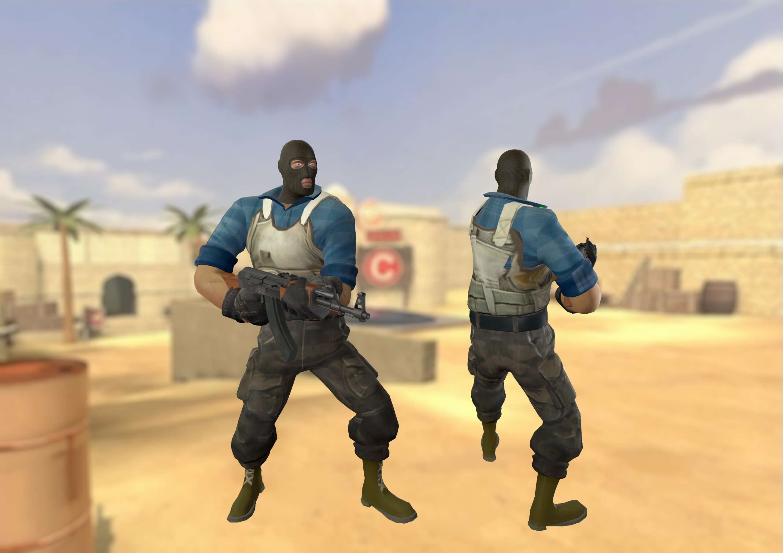 CS:GO Phoenix Connexion For TF2 Soldier [Team Fortress 2] [Mods]