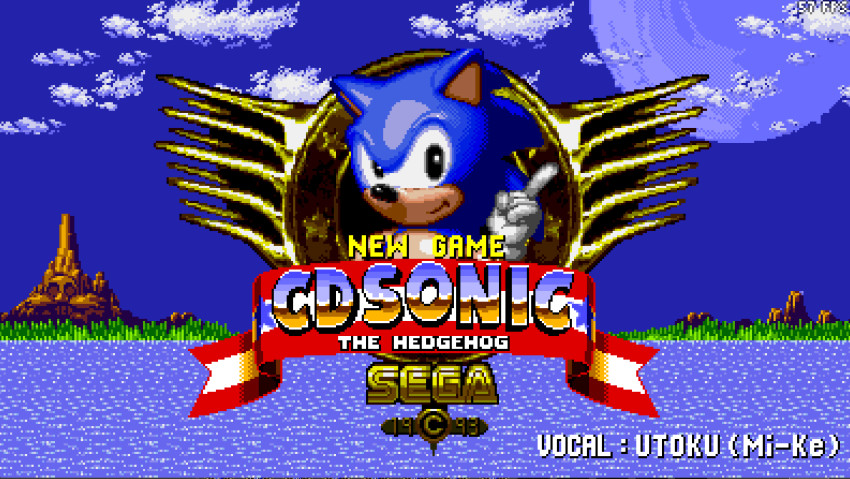 Sonic CD Title Screen [Sonic 3 A.I.R.] [Mods]