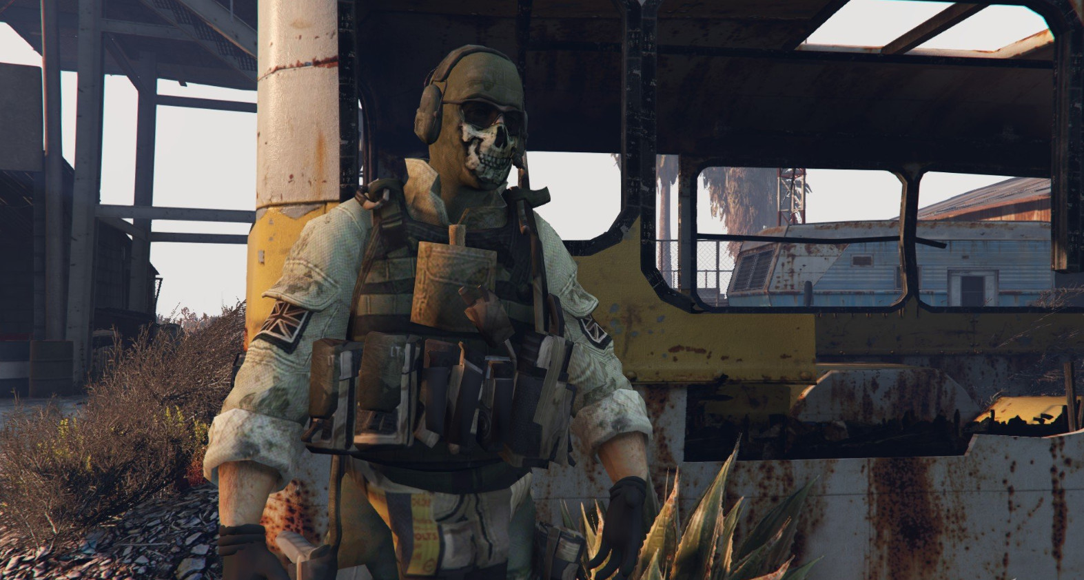 Call of Duty: Modern Warfare Simon Ghost Riley [Add-On] - GTA5