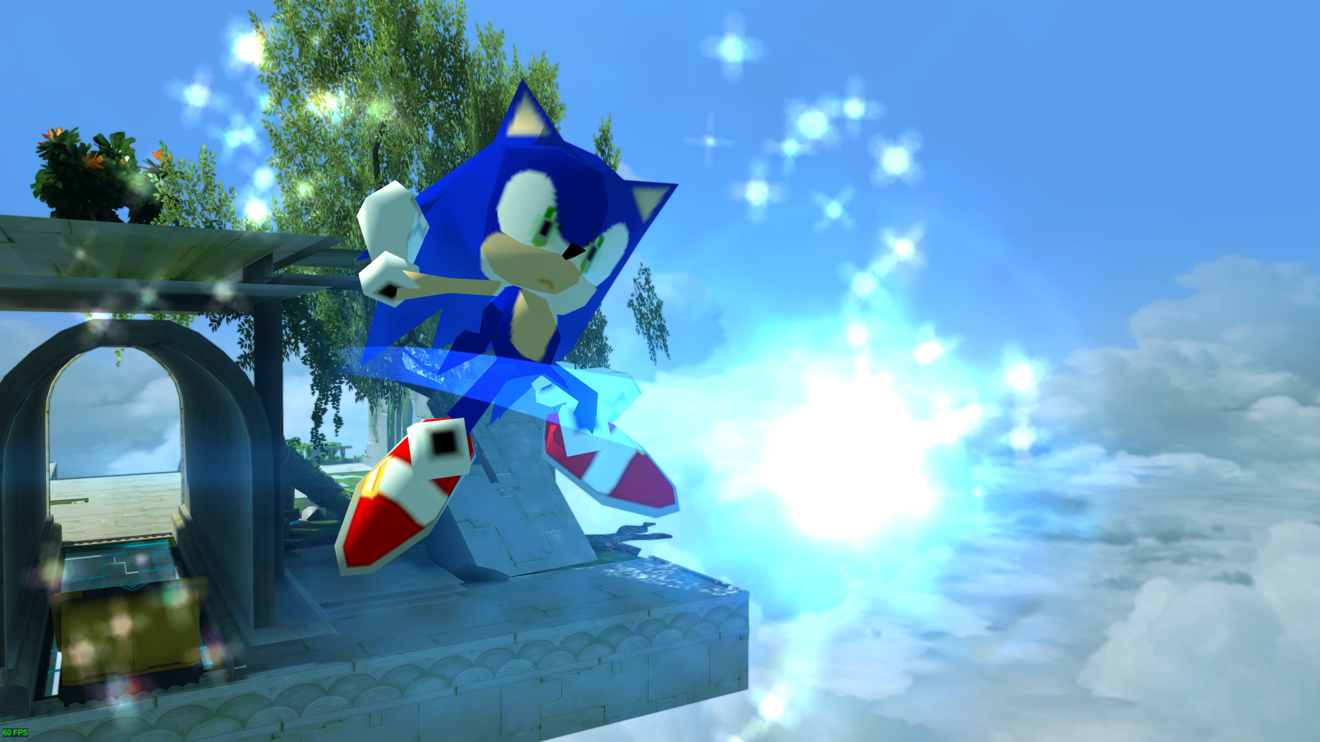 Classic Sonic in Sonic Rush  Sonic Generations DS (Sonic Rush Mod/ Rom  Hack) 