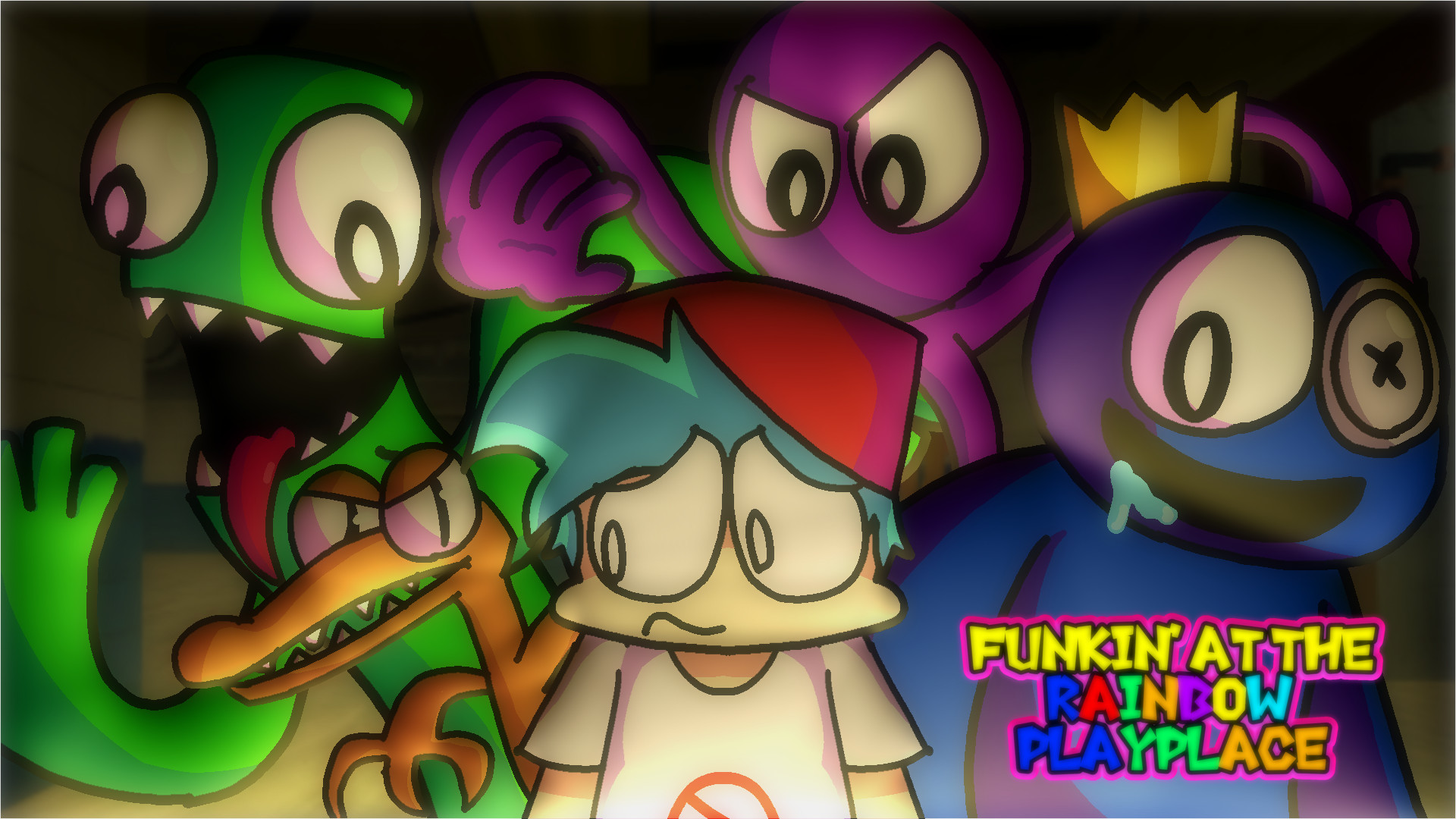Funkin' at the Rainbow PlayPlace Mod for Friday Night Funkin