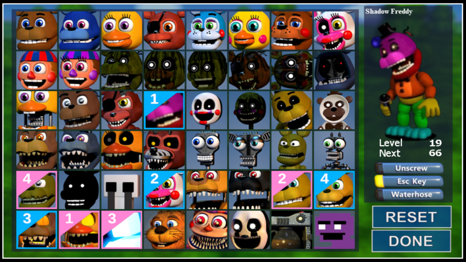 Rainbear, FNAF World Simulator Wikia