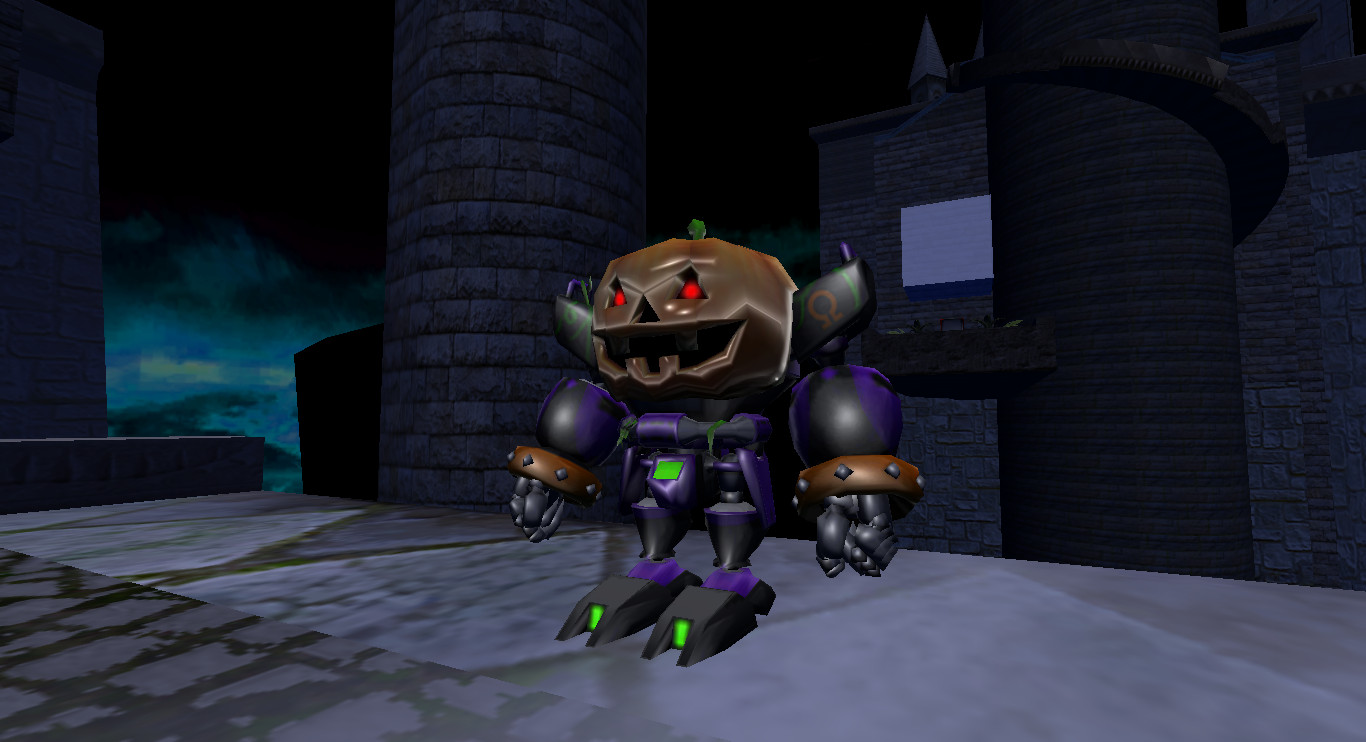 Jack-O-Mega and Reaper Metal Sonic [Sonic World DX] [Mods]