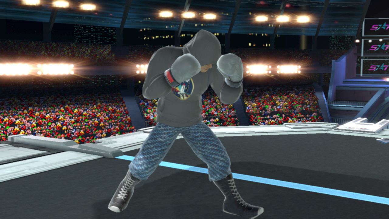 NASA Hoodie Little Mac [Super Smash Bros. Ultimate] [Mods]
