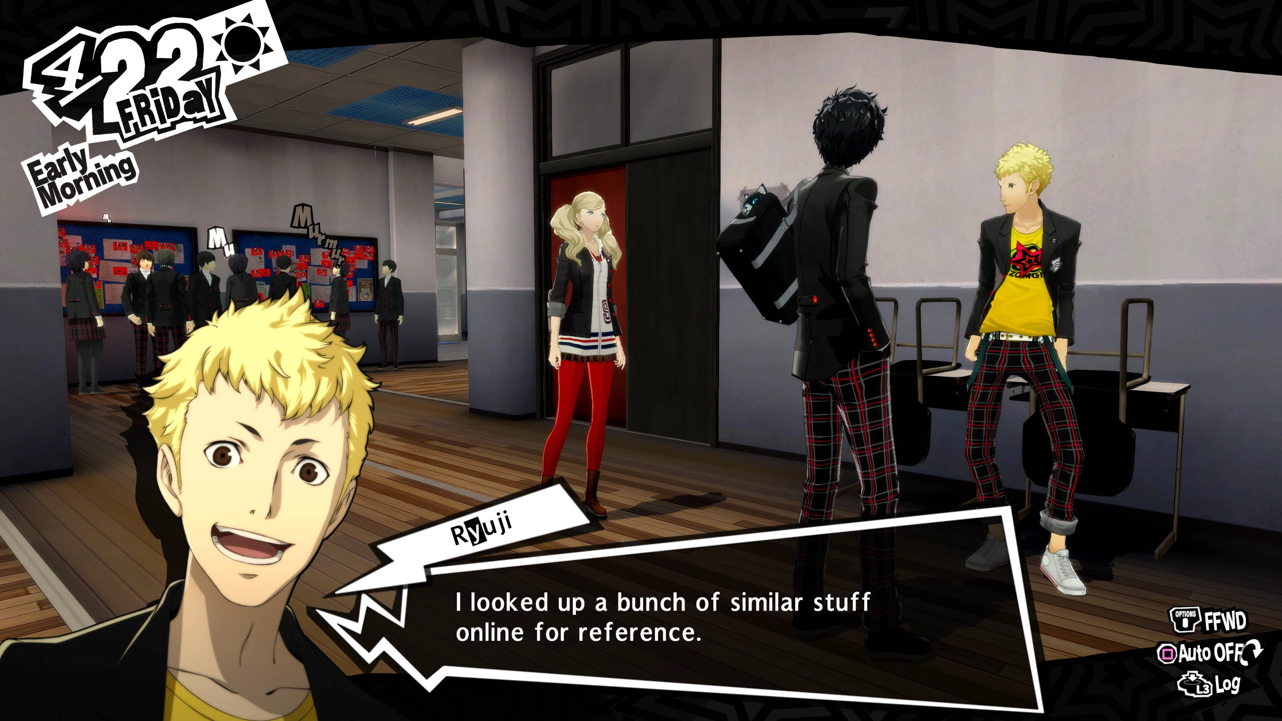 Persona 3 Dancing Font [Persona 5 Royal (PC)] [Mods]