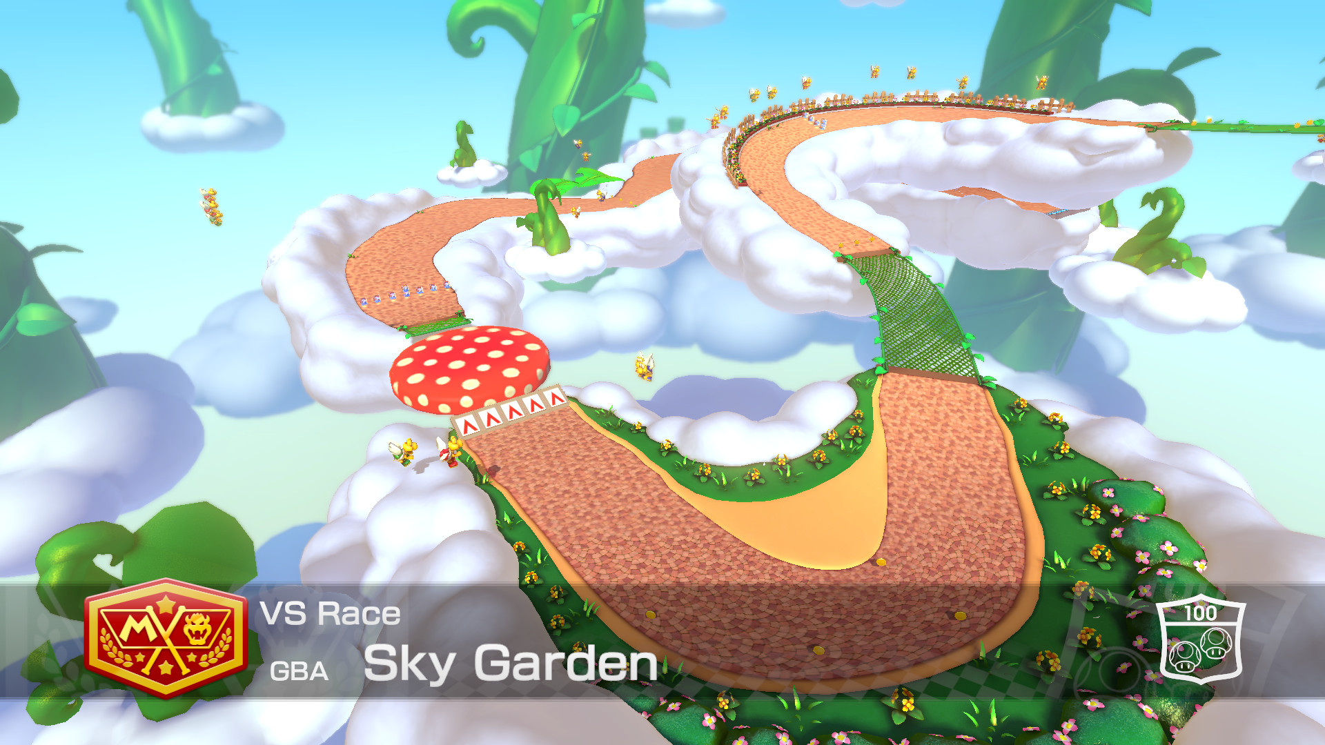 Reverse Sky Garden [Mario Kart 8 Deluxe] [Mods]