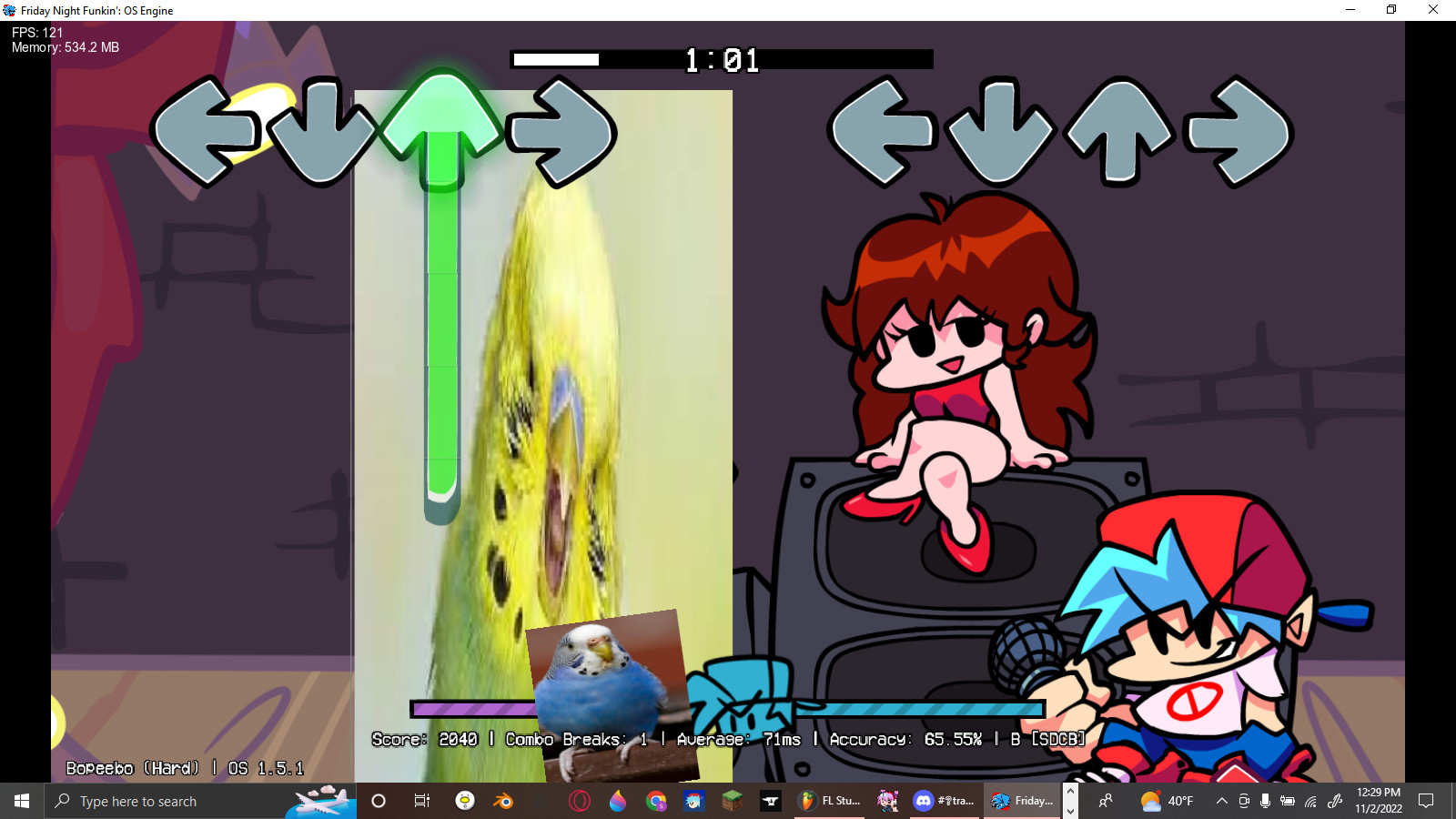 Fnf Vs Budgie