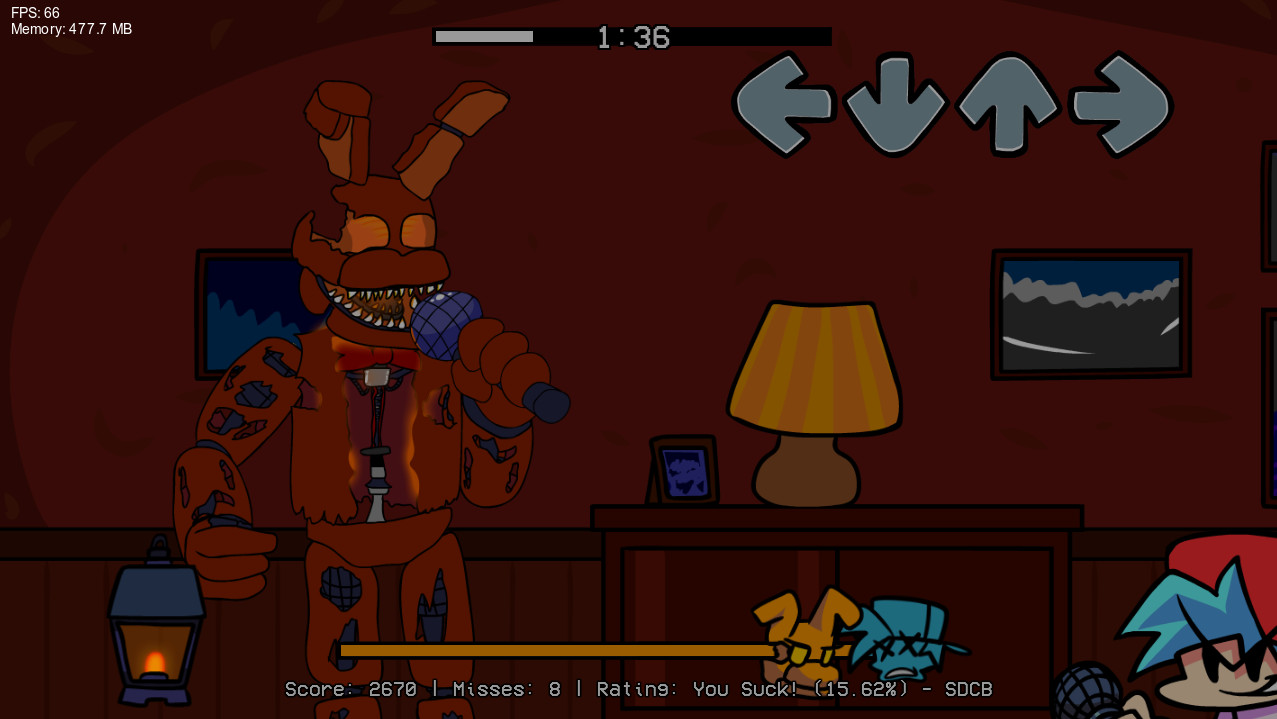 Fnf Fazbear Halloween Mod
