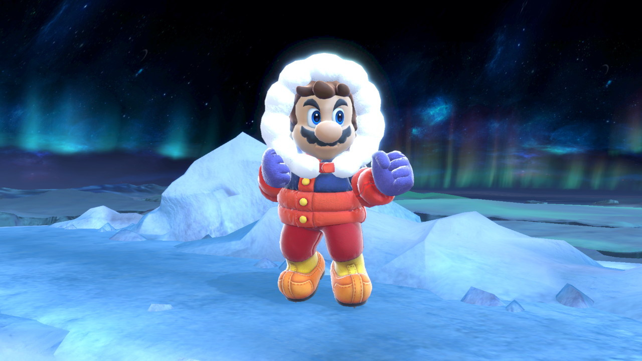 Snow Suit Mario [Super Smash Bros. Ultimate] [Mods]