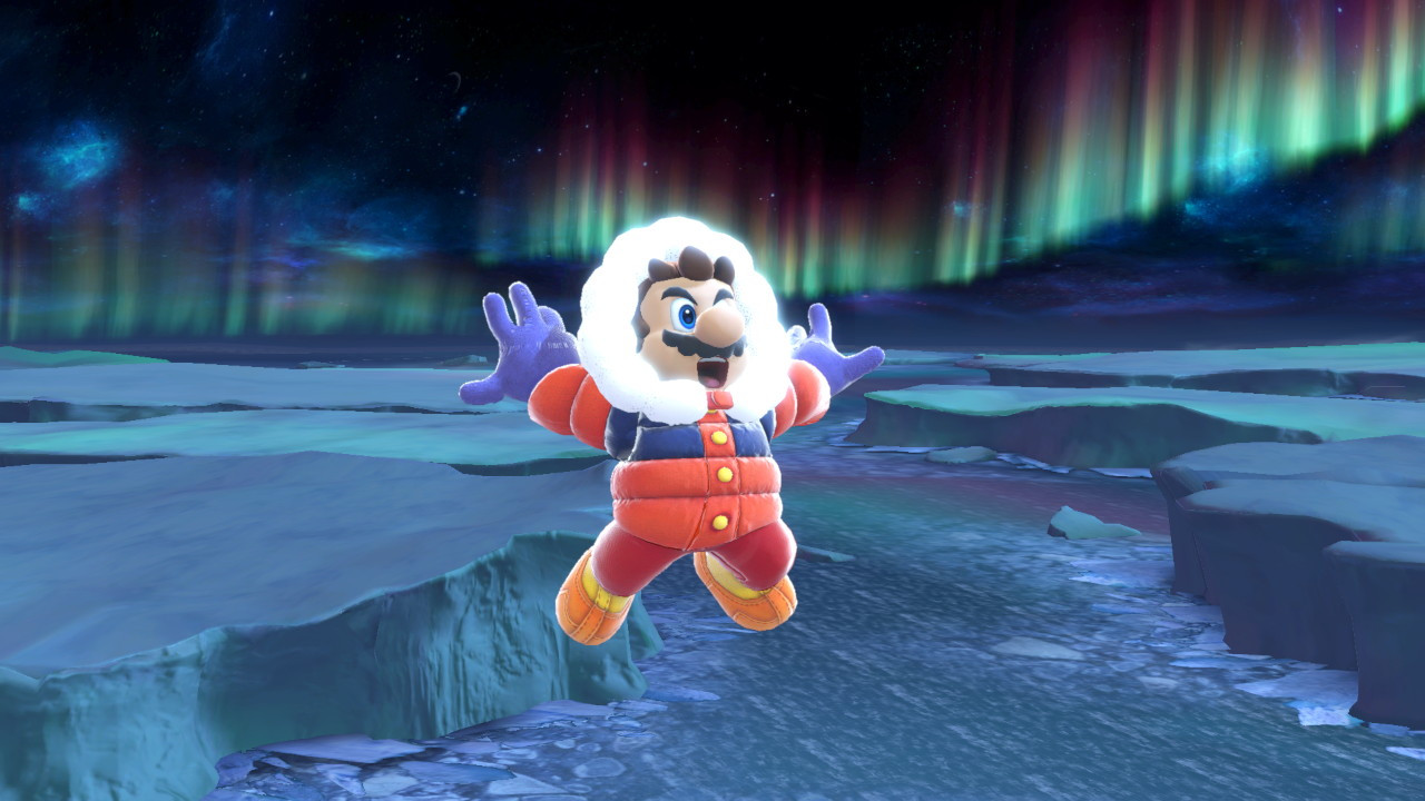 Snow Suit Mario [Super Smash Bros. Ultimate] [Mods]