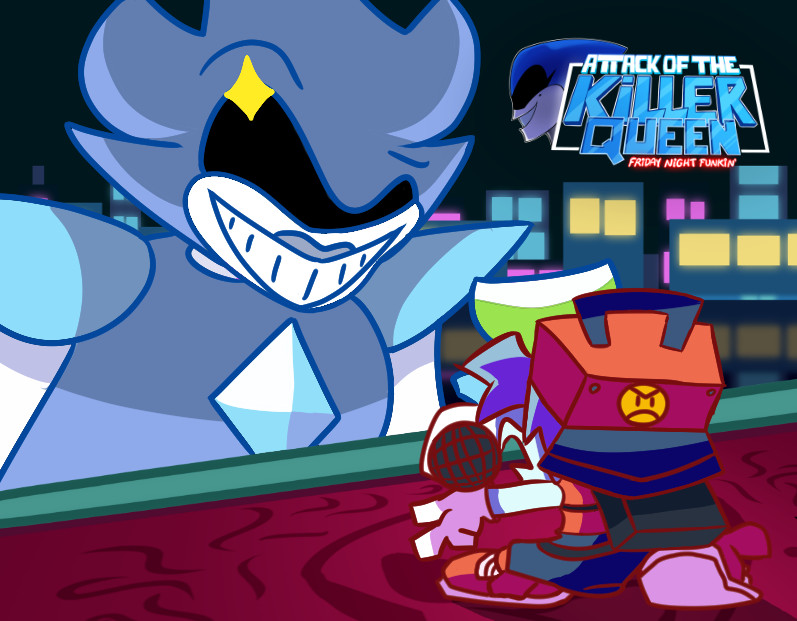 FNF: ATTACK OF THE KILLER QUEEN (CANCELLED BUILD)