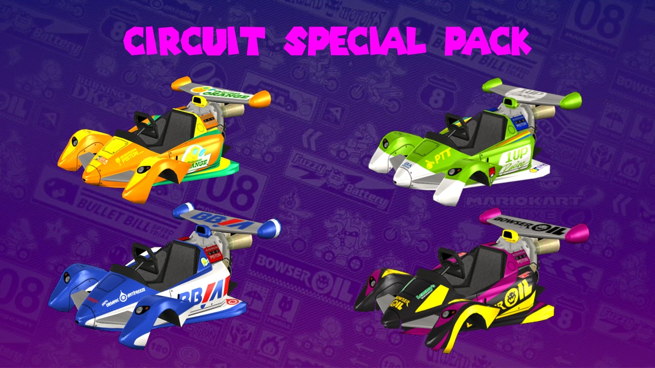 Circuit Special Pack Mario Kart 7 Mods 5124