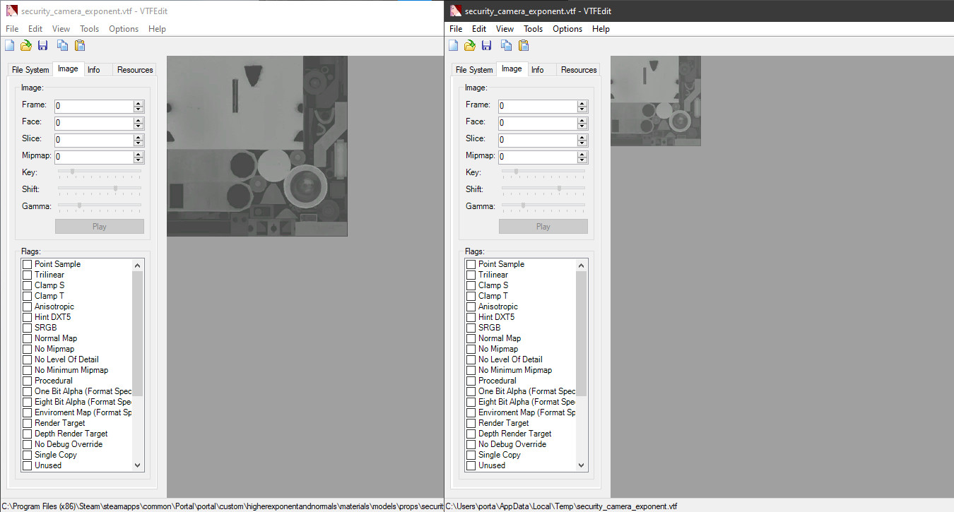 Beta Normal & Exponent Textures [Portal] [Mods]