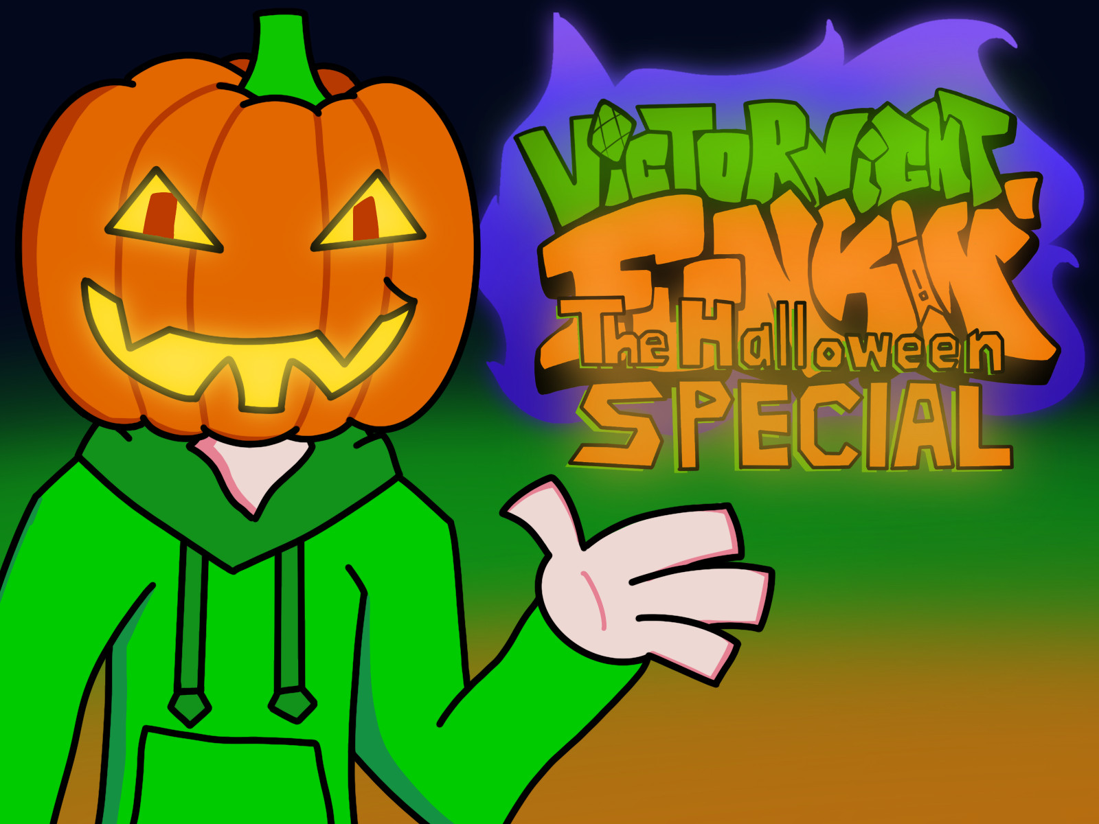 Victor Night Funkin' The Halloween SPECIAL