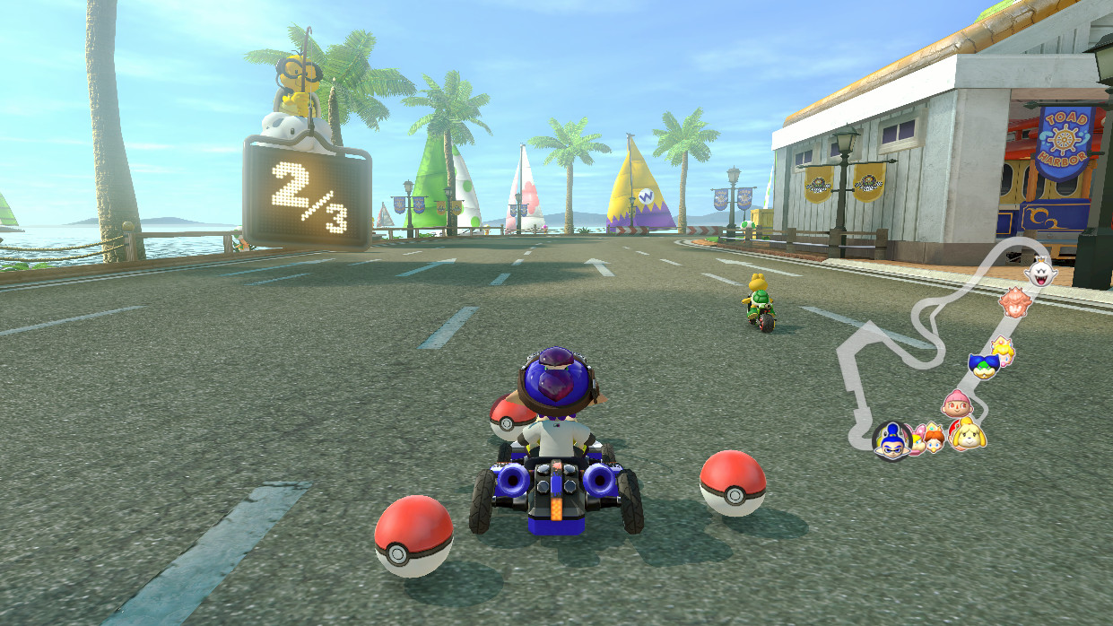 Pokeball Mushrooms [Mario Kart 8 Deluxe] [Mods]