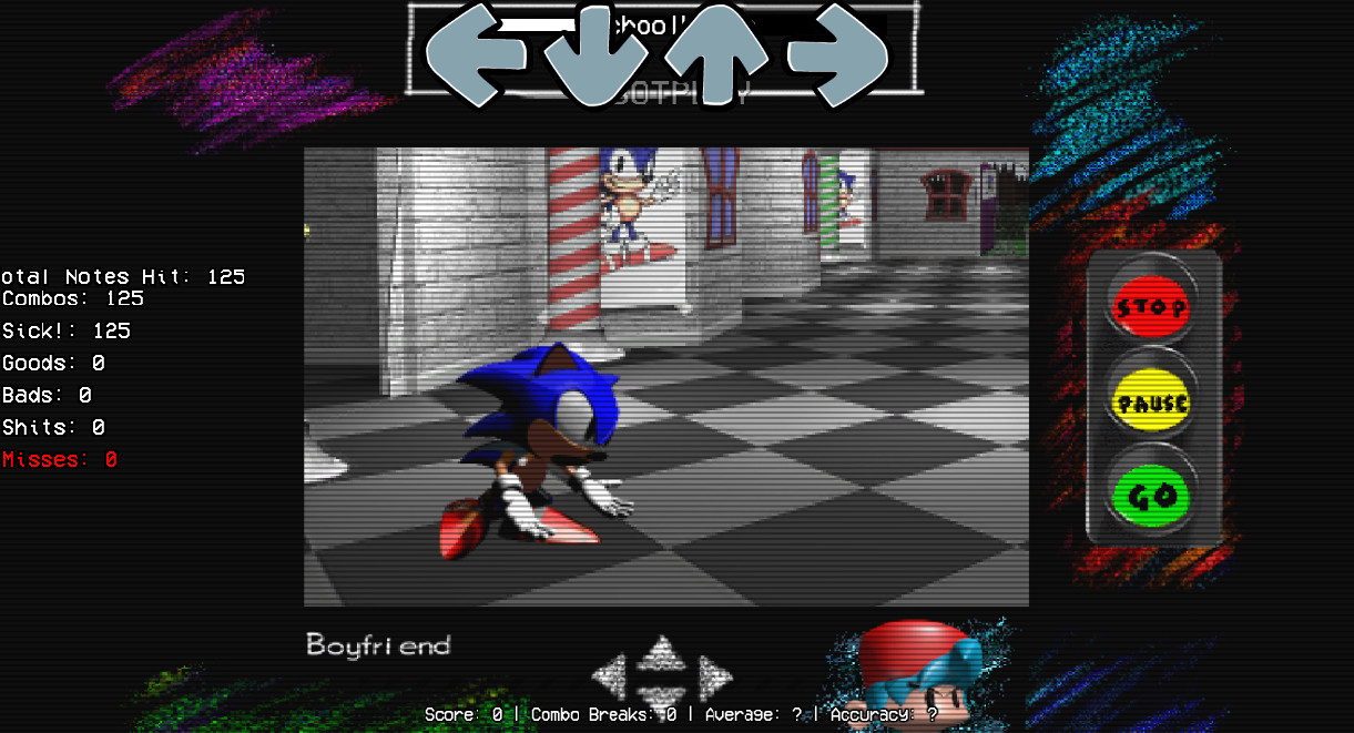 Sonic's Schoolhouse HUD