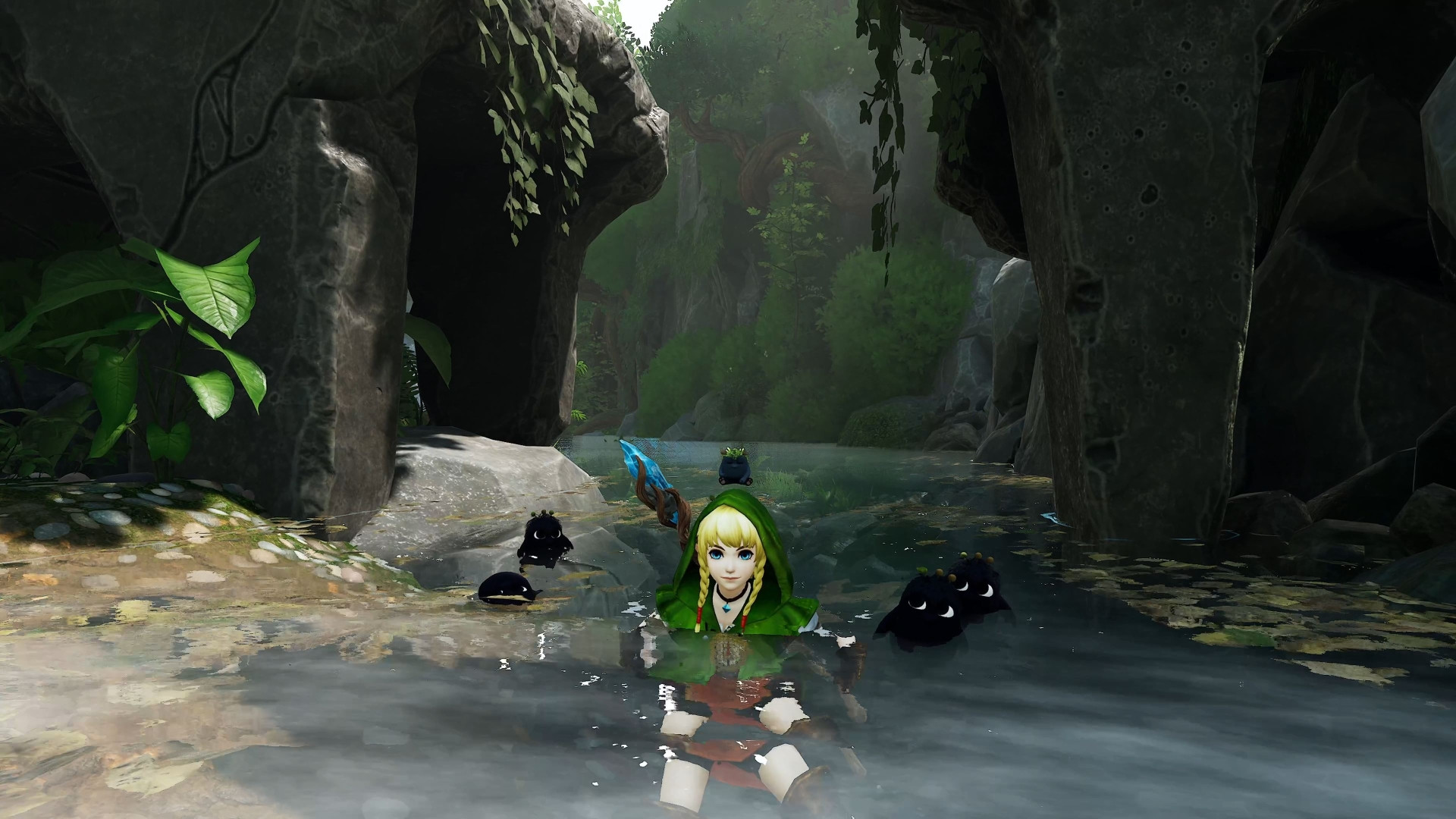 Kena Bridge of Spirits Hyrule Warriors Linkle Mod [Kena: Bridge of ...