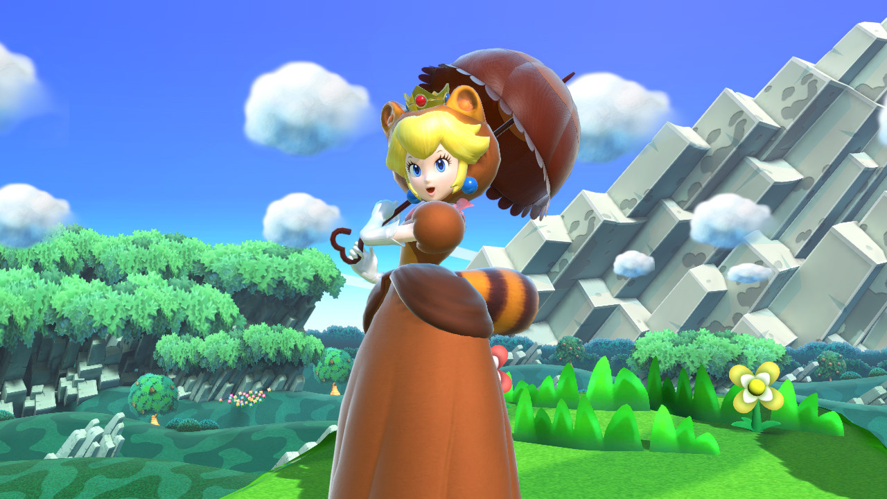 Tanooki Peach Mod for Super Smash Bros. Ultimate | SSBU Mods