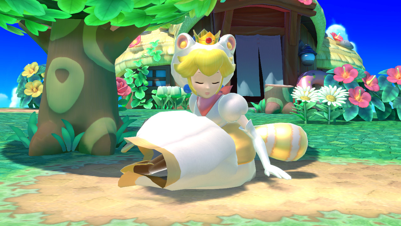 Tanooki Peach Mod for Super Smash Bros. Ultimate | SSBU Mods