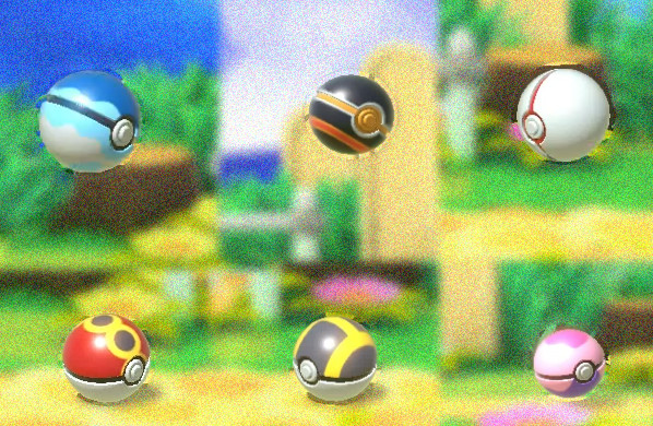 Matching Entrance Pokéball Set [Super Smash Bros. Ultimate] [Mods]