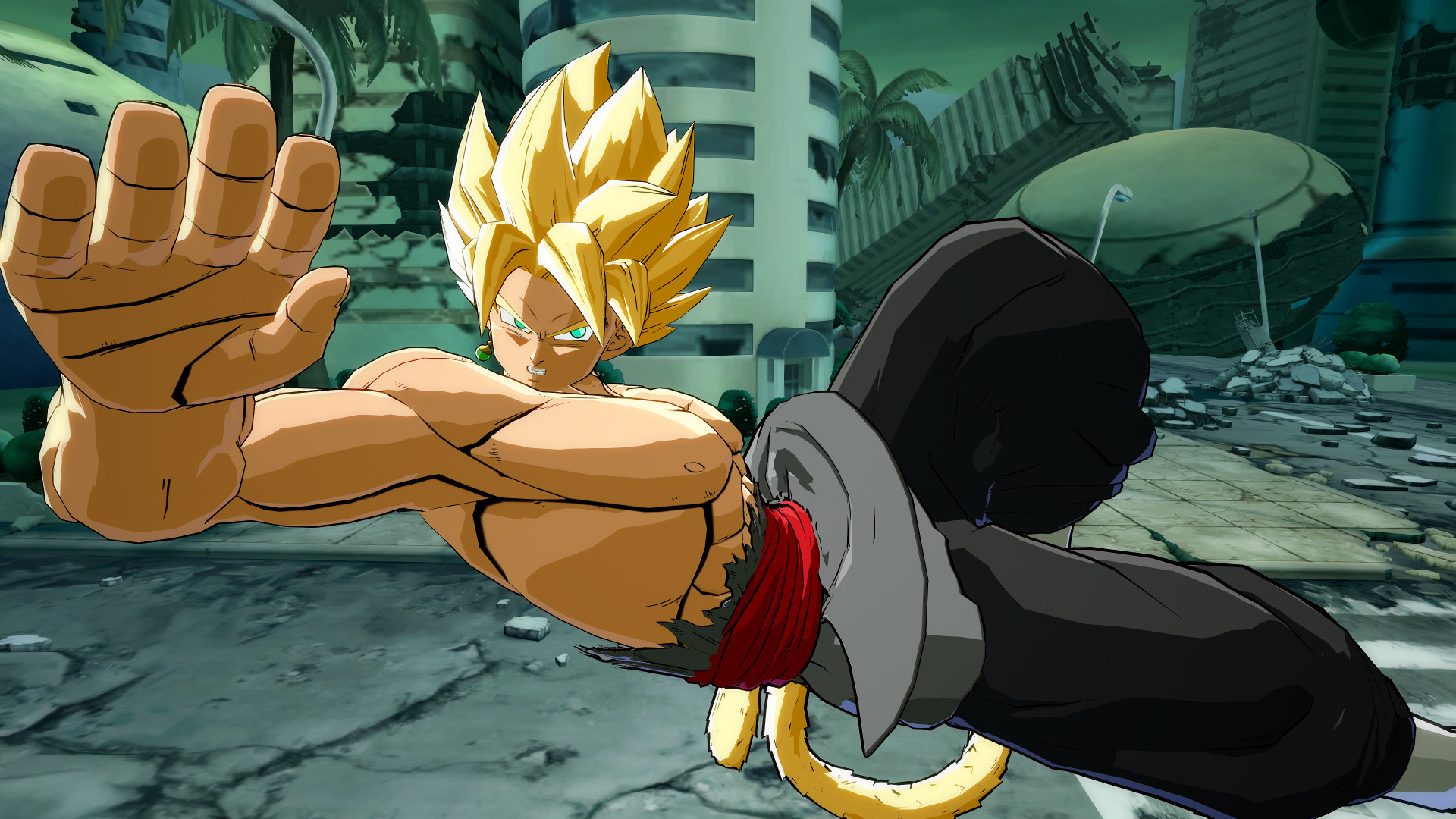 Hyourinjutsus Shirtless Goku Black Dragon Ball Fighterz Mods 0746