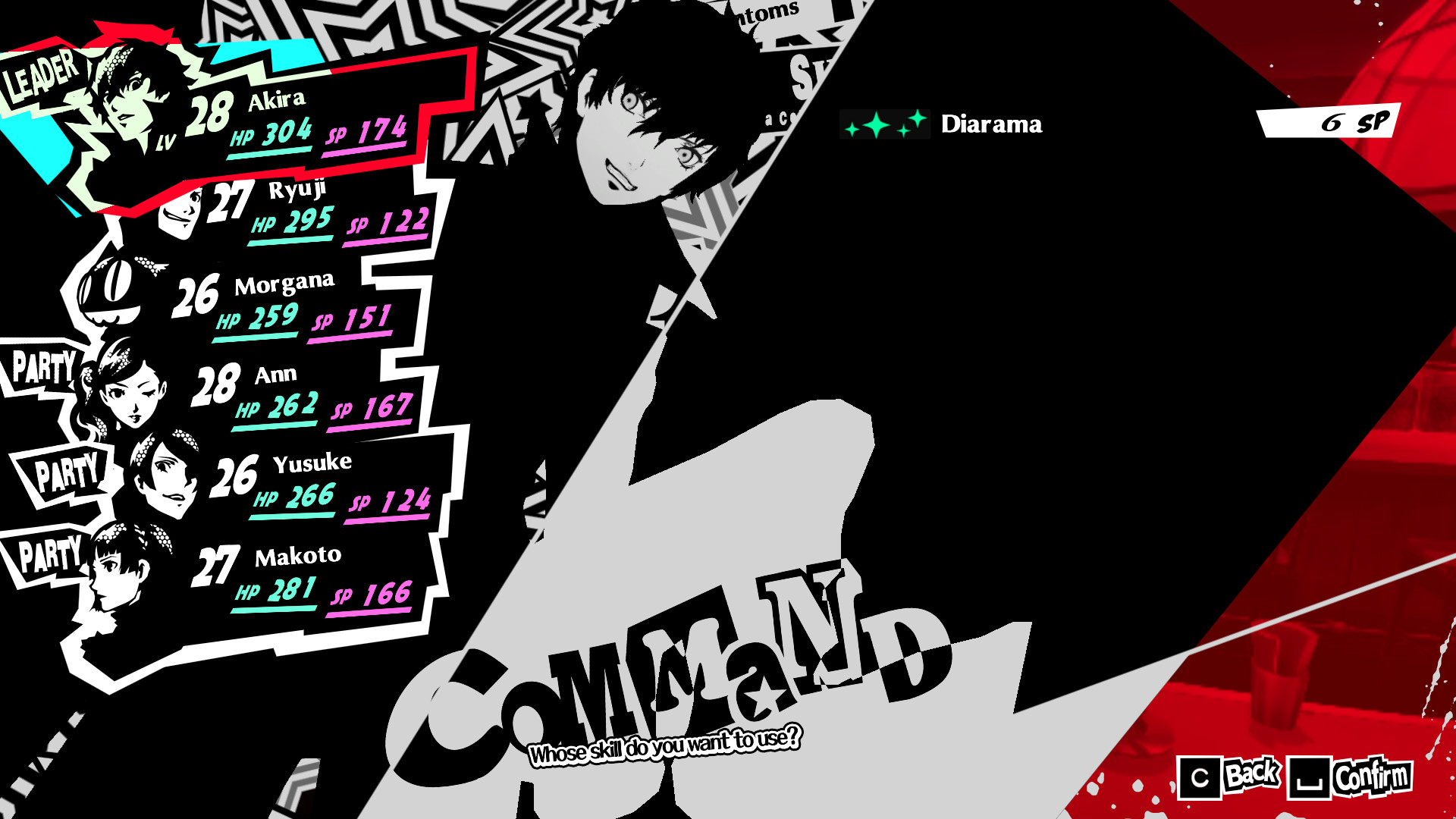 Keep Pause Menu Model [Persona 5 Royal (PC)] [Mods]