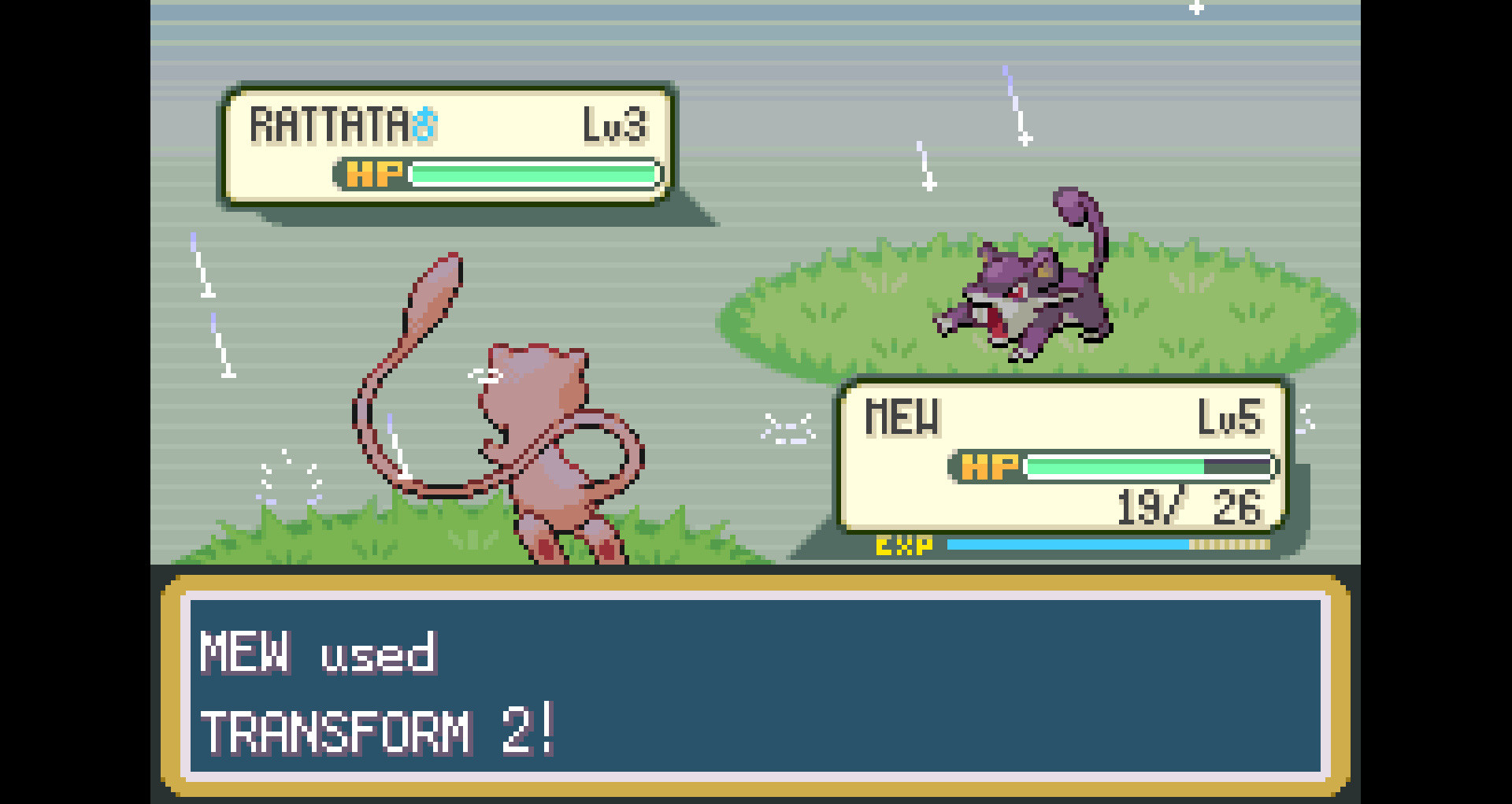 Anytime Transform Abra, Kadabra, and Poliwrath [Pokemon FireRed