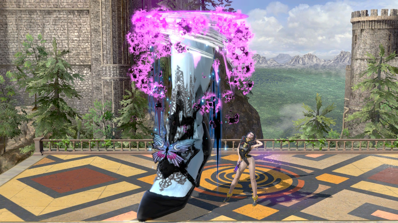 Bayonetta 1 pc Desing Bayonetta 3 mod (Boss: Iustitia) 