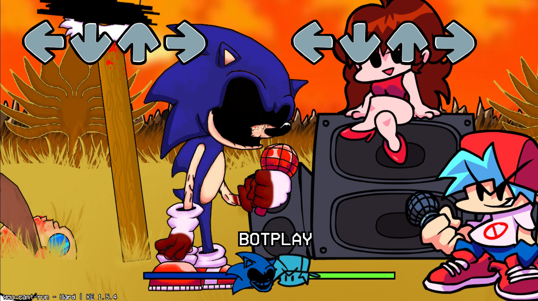 ✖️CAL✖️ on X: My take own Sonic EXE mod🙃 #SonicEXE   / X