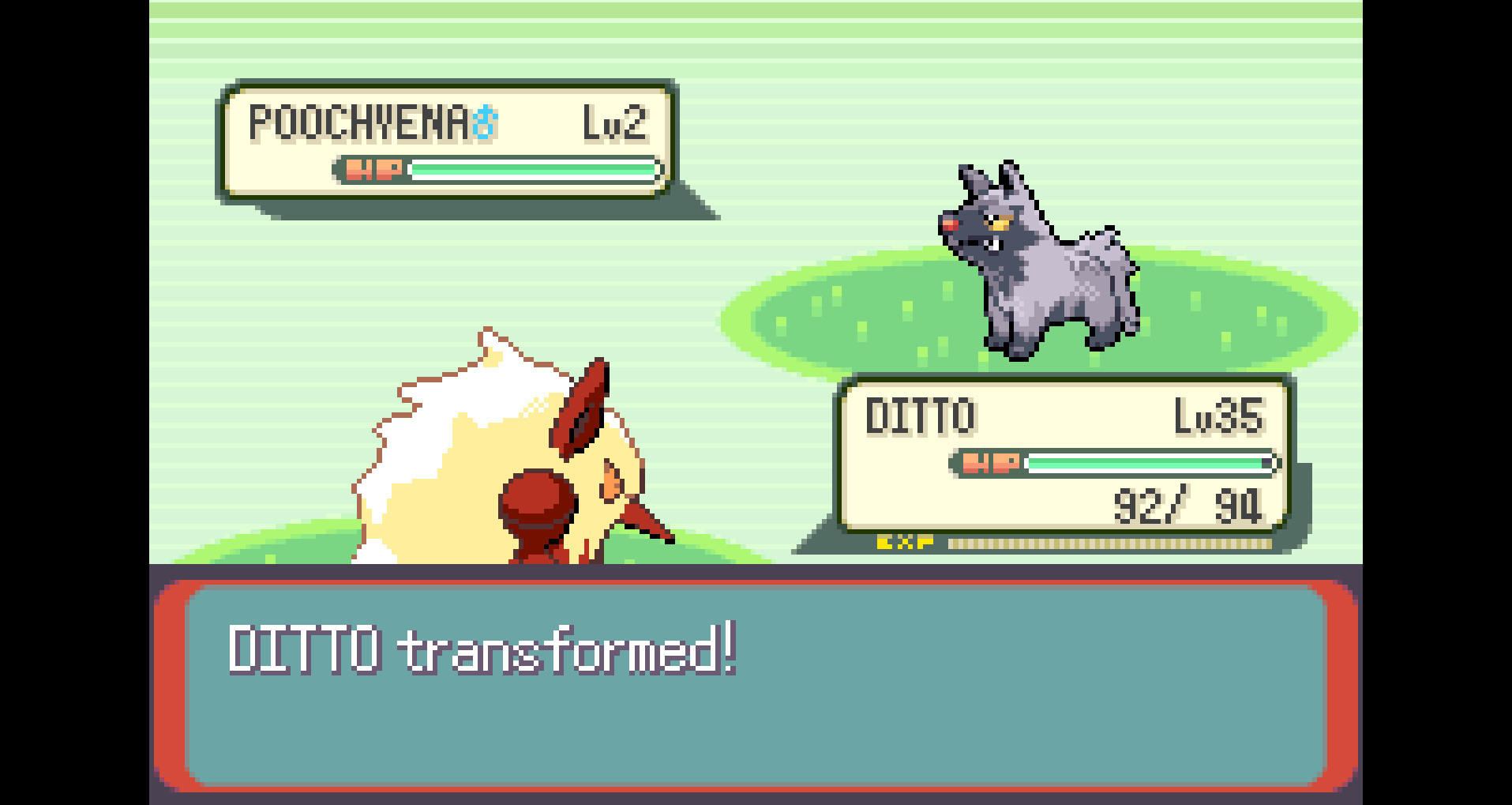 Pokémon Emerald forces Evolução do Ditto 