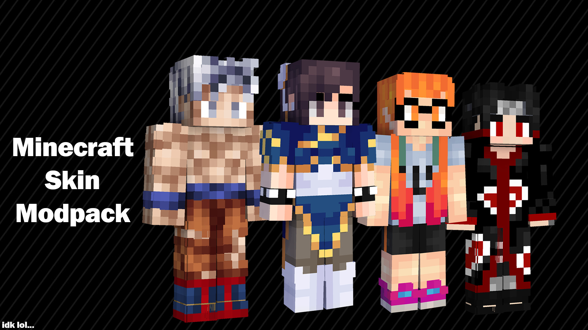 Minecraft Skin Modpack [Super Smash Bros. Ultimate] [Mods]