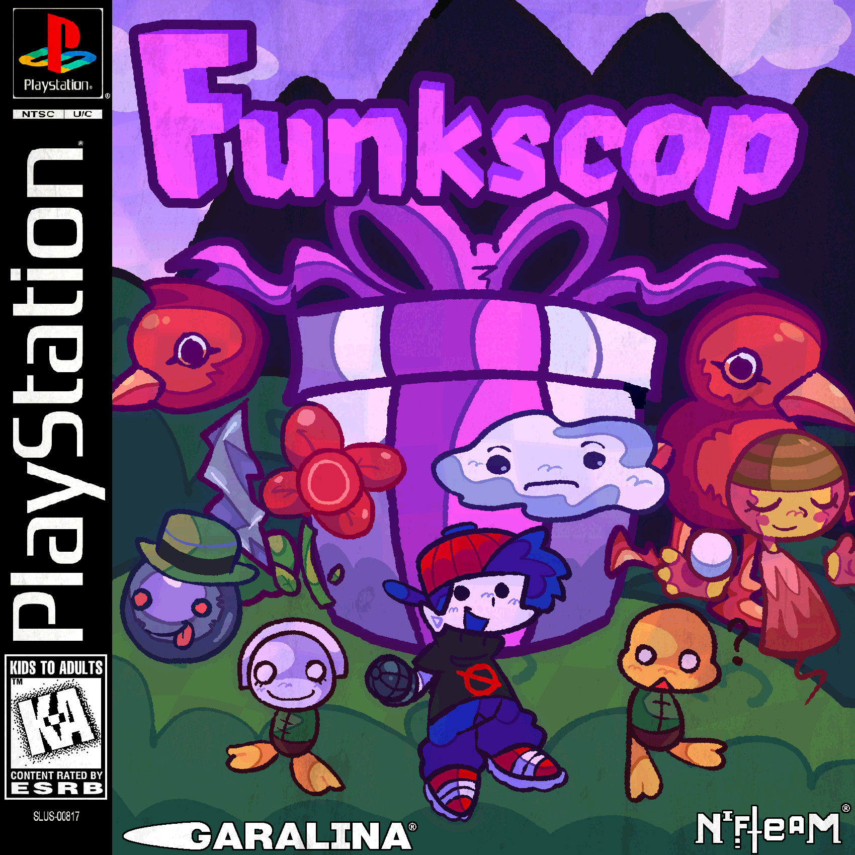 PSXFunkin' with Parappa [PS1 PORT + EXTRA STAGES] [Friday Night Funkin']  [Mods]